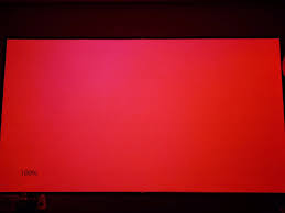 Projector Red Color Problem