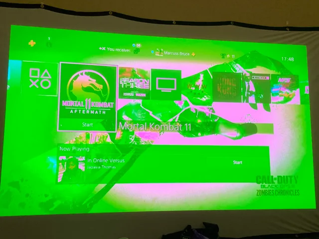 How To Fix Green Monitor Tint Of Projector