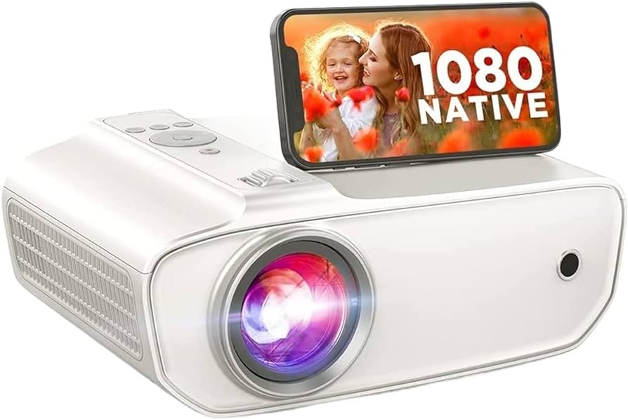 [Upgrade] Groview Mini Bluetooth Projector with 1080P Resolution